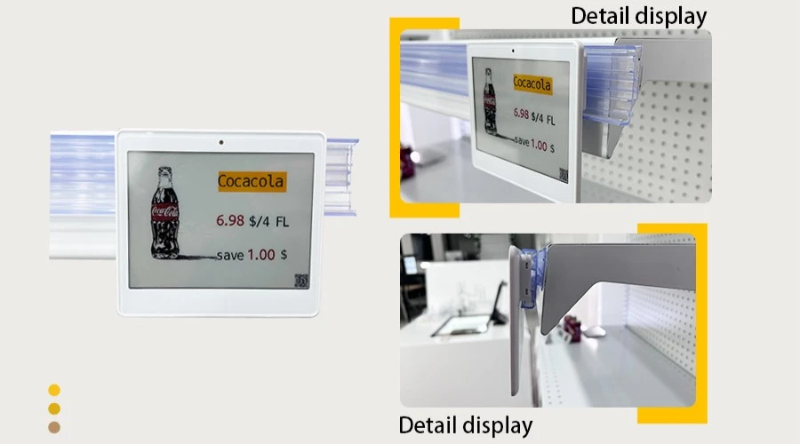 4.2 Inch Electronic Price Tag Extrusion Channel 4.2 Inch Electronic Price Tag Extrusion Channel